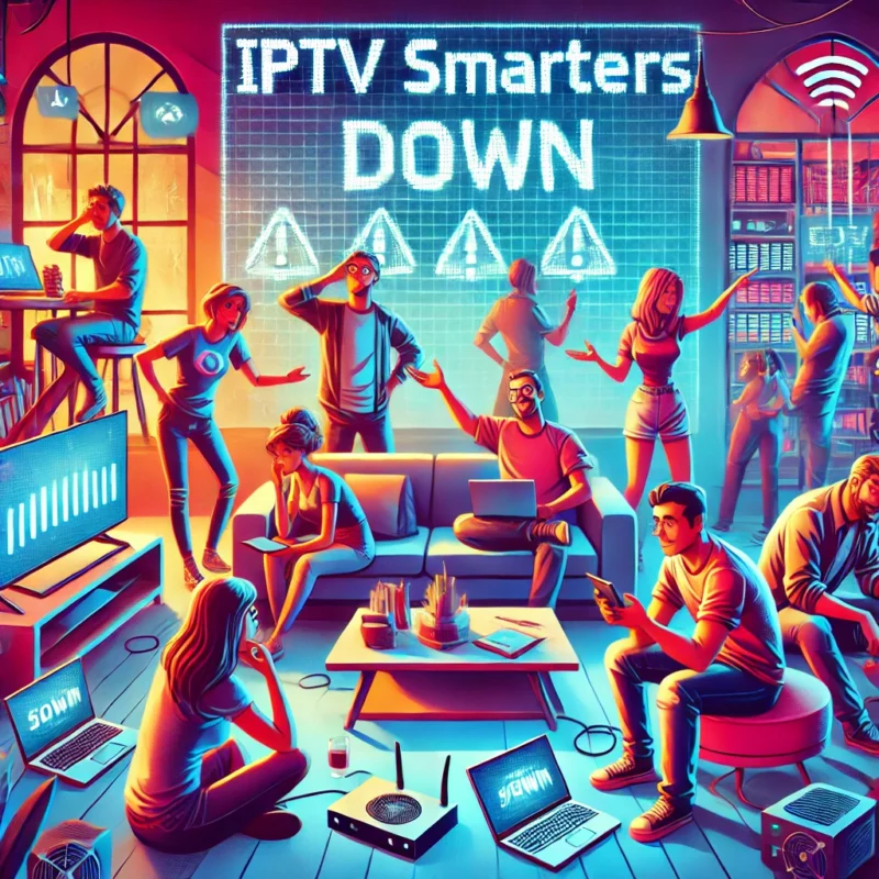 iptv smarters down